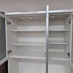 J8716 【リユースのサカイ柏店】 NITORI ニトリ キッチンボード クロード 90KB クリーニング済み　参考価格59,990円の画像