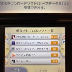 【DLソフト付き】偽トロキャプチャ ニンテンドー3DS LL 本体 ブラックの画像