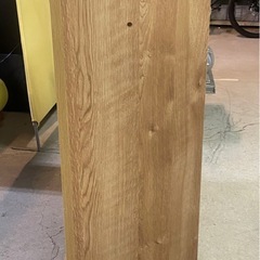 ※　カウンターテーブル キッチンカウンター　収納棚付き　木製 の画像