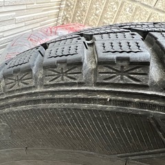 スタッドレスタイヤとホイールセットの画像