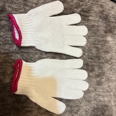 ラバー付き軍手(キッズのLサイズ)の画像