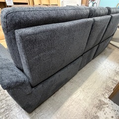 【愛品館 江戸川店 】3Pワイドファブリック電動リクライニングソファ ＮITORI（ニトリ）の画像