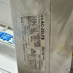 【ジャングルジャングル滋賀草津店】ジモティ来店特価!!　エアコン　シャープ　AC-22LFS　2021　J-251247の画像