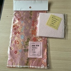 ちりめん　和風生地　織物生地の画像