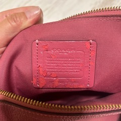 【決まりました☆】COACH コーチ ハンドバッグ ピンクの画像