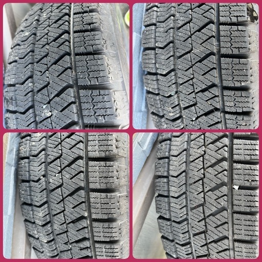 155/65R13VRX2 ワンシーズンのみ使用！