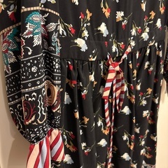 黒ワンピースの画像