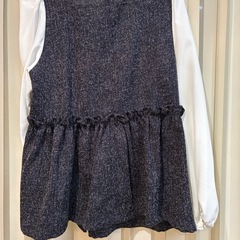 20)ブラウス　グレーLの画像