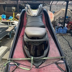 Kawasaki ジェットスキー　ULTRA250X（ウルトラ250X）　ジャンク品　トレーラーセットの画像