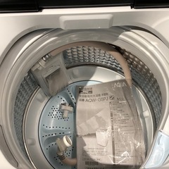 【美品✨】AQUA 5.0kg 洗濯機　AQW-G5PJ 2023年製の画像