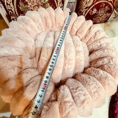 未使用⭐︎円形ペットベッド　犬
猫用の画像