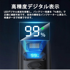 💡【新品未使用】自転車ライト 2025強化版 デジタル残量表示 光センサー 自動点灯 高輝度 5モード TYPE-C充電 防水 軽量 ロードバイク クロスバイクの画像