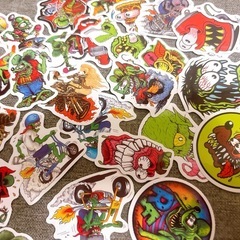 ラットフィンク ステッカー 50枚 スケボーの画像