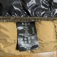 ワークマンウォッシャブルベストMサイズの画像