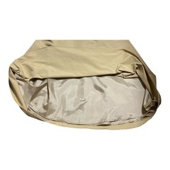 【美品】Rubyrivet 半袖 ドッキングワンピース ホワイト×ベージュ Ｍの画像