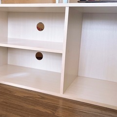 テレビ台　ホワイト　綺麗ですの画像