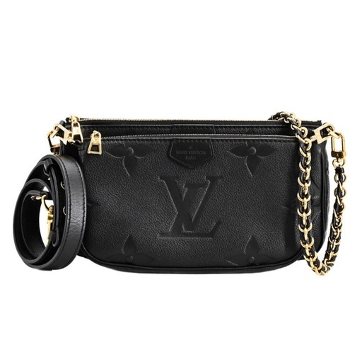 【商談中】超極上　LOUIS VUITTON ルイヴィトン ミュルティポシェットアクセソワール　モノグラム アンプラント M80399