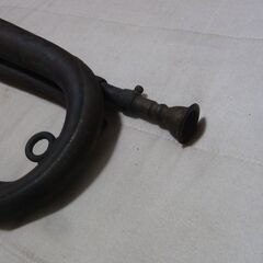 真鍮ラッパ 昭和レトロ 中古品 現状品 ジャンク品の画像