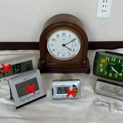 置き時計の画像