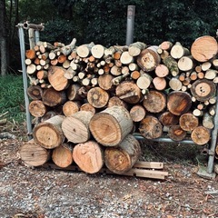 薪ストーブ用丸太の画像