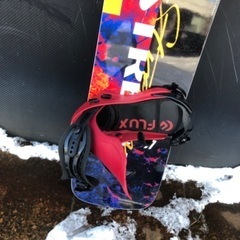 スノーボート BCストリームDR157SQ ビンディング ソールカバー付 セットの画像