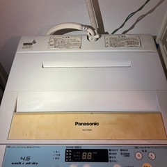 洗濯機 Panasonicの画像