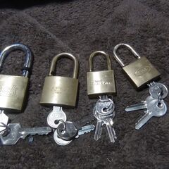 南京錠 あると便利 新品で買うと高い 予備にどうぞの画像