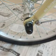 中古の折りたたみ自転車の画像