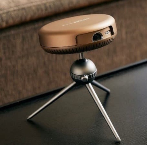 【新品未使用品】 プロジェクター Pocket Projector Adget Greige　YouTube Netflix Disney Amazon　グレージュ モバイル　ポケット