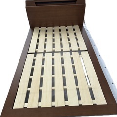 配送可能🚚ニトリ Nスリープ ハード（セミダブル）＋ Granz（グランツ）フレームセットの画像