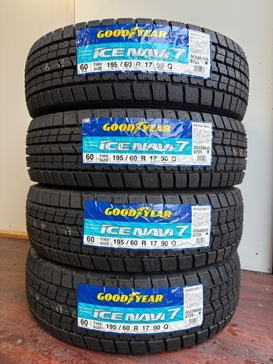 新品❗️195/60/17冬グットイヤー