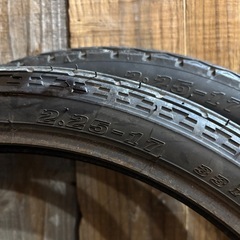 ダンロップ　タイヤ2本セット　HONDA ベンリー　スーパーカブ　YB-1 などの画像