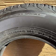 195/60R 15サマータイヤ4本セットの画像
