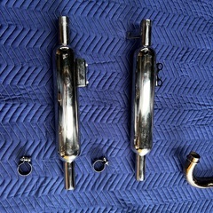 メグロK3  w800 大和マフラーの画像