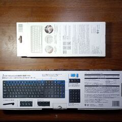 Bluetoothキーボード【２セット】の画像