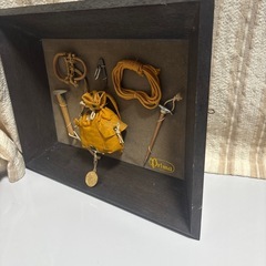 登山　山登り　お引き取りオブジェ　絵　飾り物の画像