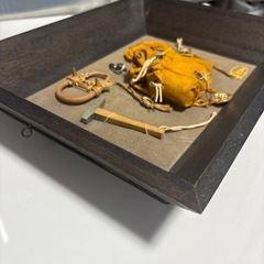 登山　山登り　お引き取りオブジェ　絵　飾り物の画像