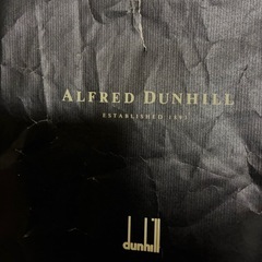 ダンヒル　ヴィンテージ　メンズハンカチの画像