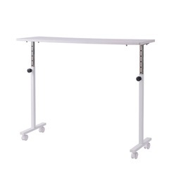 ソファ用ネイルテーブルワイドタイプ(昇降機能＆キャスター付き)の画像