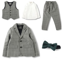 　美品⭐︎ブランシェス・フォーマルスーツ120　の画像