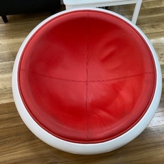 【軽トラック90分無料!!】ピーチチェア ホワイト×レッド 入荷しました！の画像