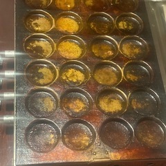 業務用 大判焼き機 24穴／穴78mm／LPガス／鋳物プレート／実働品／バーナー4基の画像