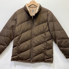 【BURBERRY GOLF】リバーシブルダウンジャケット ノバチェック 入荷しました！の画像
