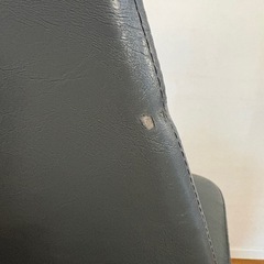 ②エアゾーム　回転式　ダイニングチェア　1脚　(4脚あります。うち、1脚はジャンク)の画像