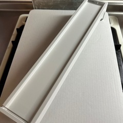 【排気口カバー 】山崎実業 tower 棚付き ホワイト（伸縮タイプ）の画像