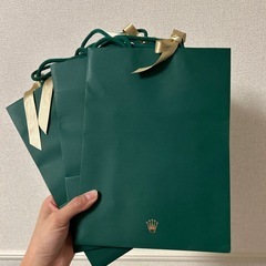 ロレックス　ショップ袋　８枚セット の画像
