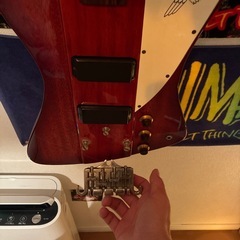 Epiphone Thunderbird  Fenderの アンプセット エレキベース  の画像