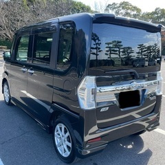 ダイハツ タントカスタム 車検2年付き❗️スマートアシスト❗️Bluetoothフルセグナビ❗️バックカメラ❗️LEDヘッドライト❗️の画像