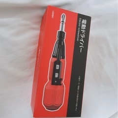 電動ドライバー 小型軽量 充電式ドライバー 5V 1800mAh 超硬S2鋼の画像