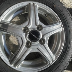 グッドイヤースタッドレスタイヤ アイスナビ8　155/65/R13 2022製 4本の画像